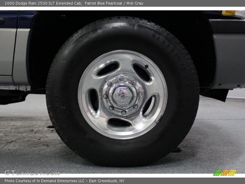 Patriot Blue Pearlcoat / Mist Gray 2000 Dodge Ram 2500 SLT Extended Cab