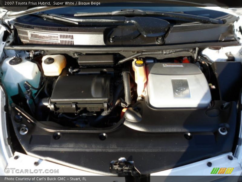 Super White / Bisque Beige 2007 Toyota Prius Hybrid