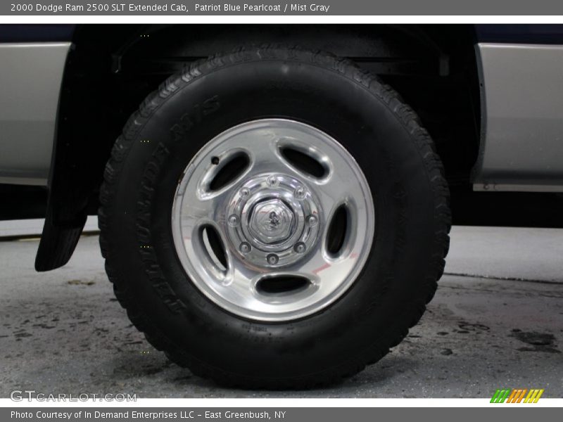 Patriot Blue Pearlcoat / Mist Gray 2000 Dodge Ram 2500 SLT Extended Cab