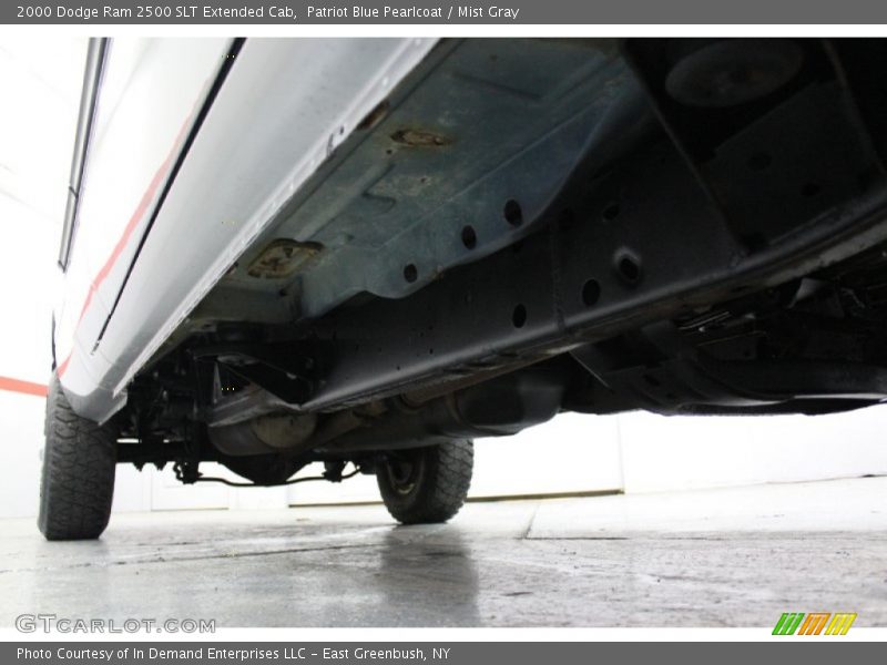 Patriot Blue Pearlcoat / Mist Gray 2000 Dodge Ram 2500 SLT Extended Cab