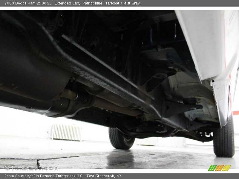 Patriot Blue Pearlcoat / Mist Gray 2000 Dodge Ram 2500 SLT Extended Cab