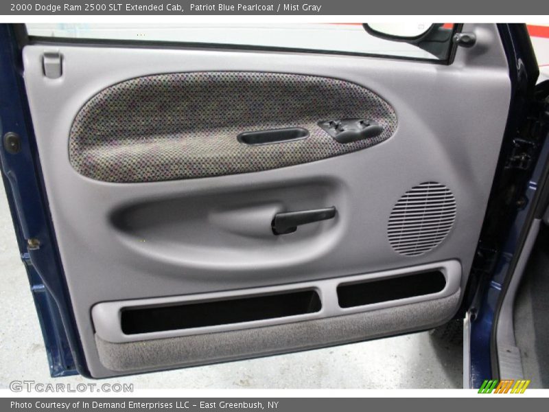 Patriot Blue Pearlcoat / Mist Gray 2000 Dodge Ram 2500 SLT Extended Cab