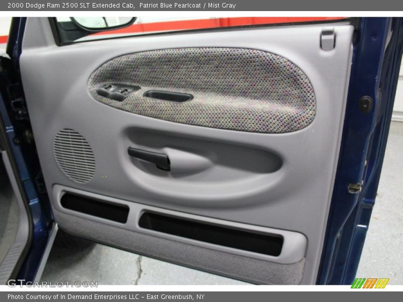 Patriot Blue Pearlcoat / Mist Gray 2000 Dodge Ram 2500 SLT Extended Cab