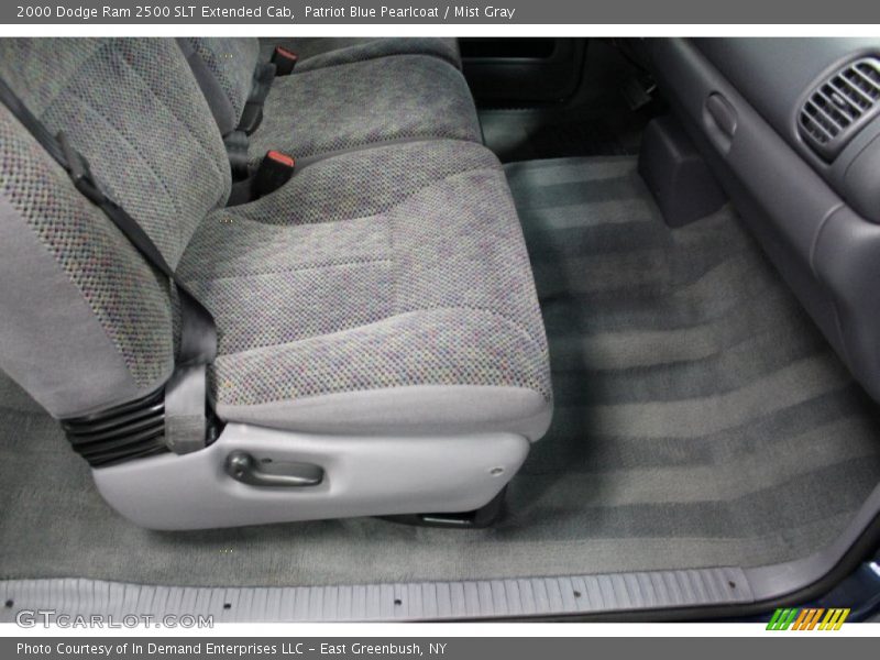 Patriot Blue Pearlcoat / Mist Gray 2000 Dodge Ram 2500 SLT Extended Cab