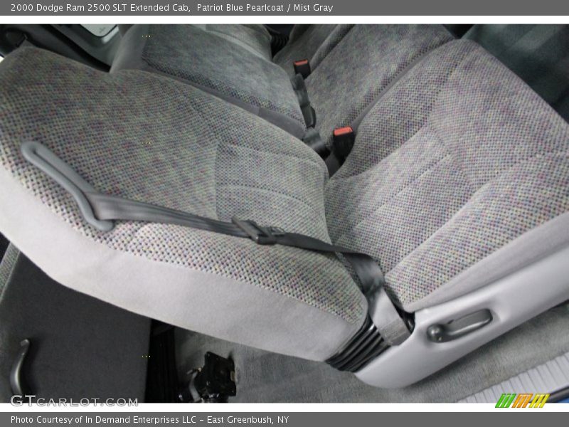 Patriot Blue Pearlcoat / Mist Gray 2000 Dodge Ram 2500 SLT Extended Cab