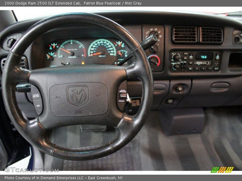 Dashboard of 2000 Ram 2500 SLT Extended Cab