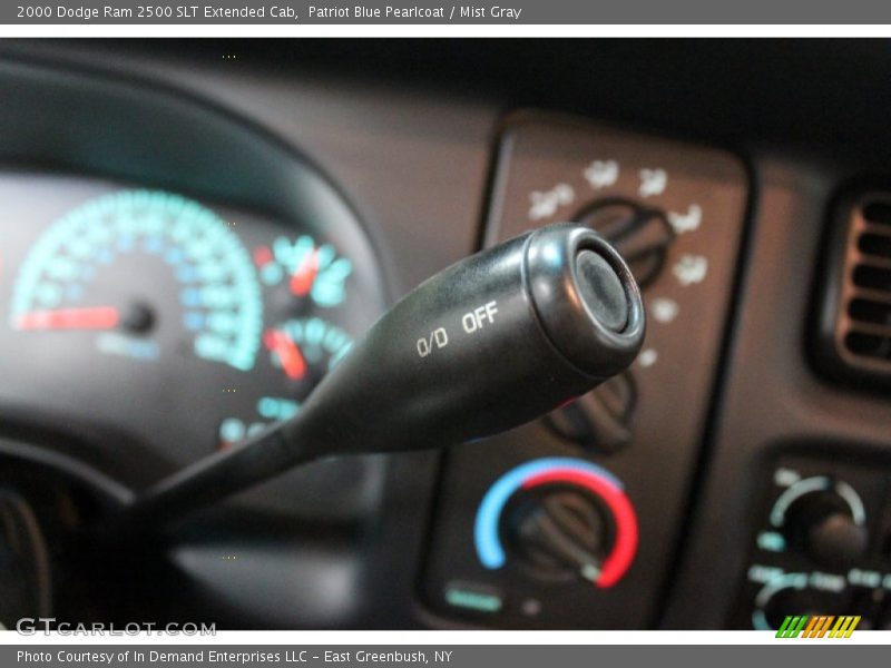 Patriot Blue Pearlcoat / Mist Gray 2000 Dodge Ram 2500 SLT Extended Cab