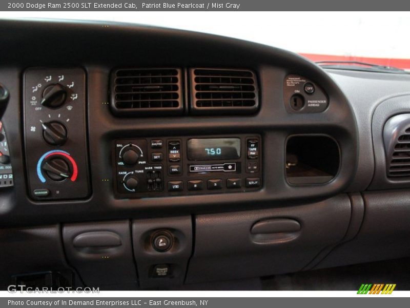 Patriot Blue Pearlcoat / Mist Gray 2000 Dodge Ram 2500 SLT Extended Cab