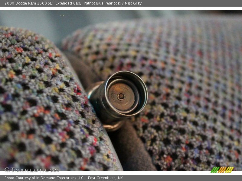 Patriot Blue Pearlcoat / Mist Gray 2000 Dodge Ram 2500 SLT Extended Cab