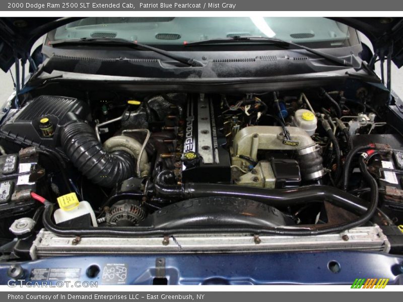  2000 Ram 2500 SLT Extended Cab Engine - 5.9 Liter Cummins OHV 24-Valve Turbo-Diesel Inline 6 Cylinder