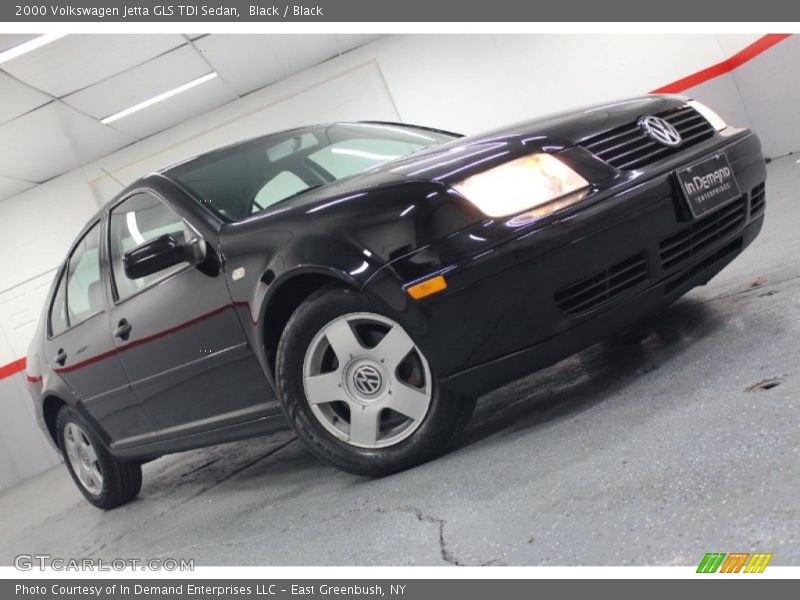 Black / Black 2000 Volkswagen Jetta GLS TDI Sedan