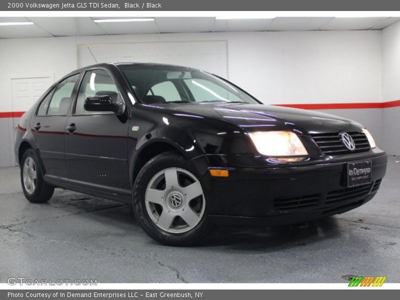 Black / Black 2000 Volkswagen Jetta GLS TDI Sedan