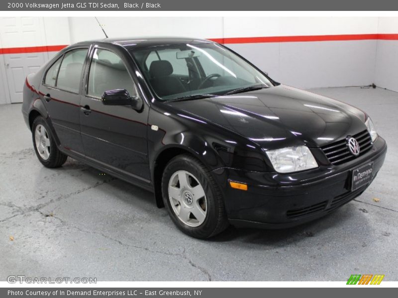 Black / Black 2000 Volkswagen Jetta GLS TDI Sedan