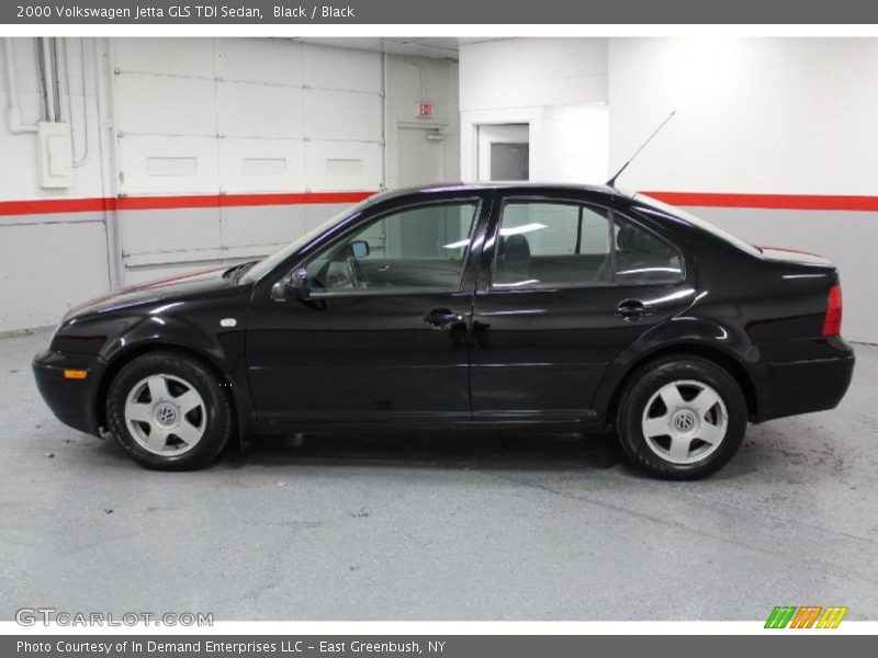 Black / Black 2000 Volkswagen Jetta GLS TDI Sedan