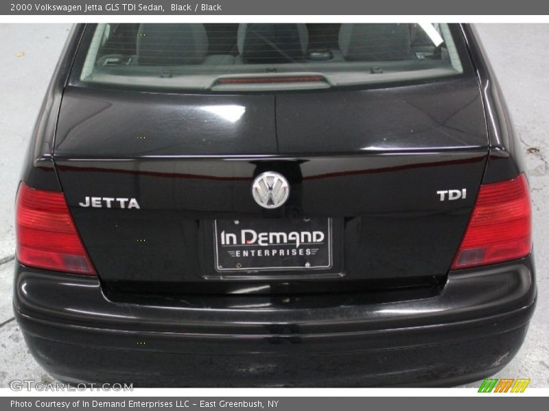 Black / Black 2000 Volkswagen Jetta GLS TDI Sedan