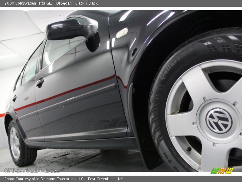Black / Black 2000 Volkswagen Jetta GLS TDI Sedan