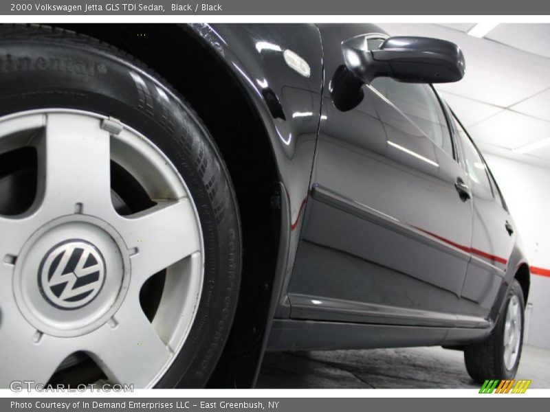 Black / Black 2000 Volkswagen Jetta GLS TDI Sedan