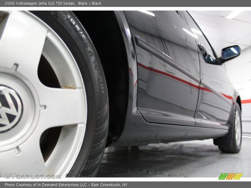 Black / Black 2000 Volkswagen Jetta GLS TDI Sedan