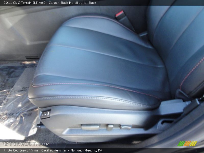 Carbon Black Metallic / Jet Black 2011 GMC Terrain SLT AWD