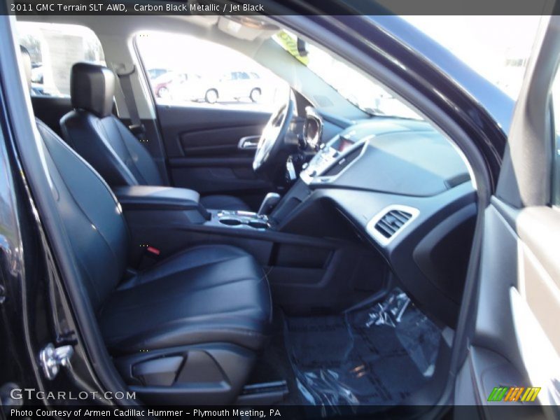 Carbon Black Metallic / Jet Black 2011 GMC Terrain SLT AWD