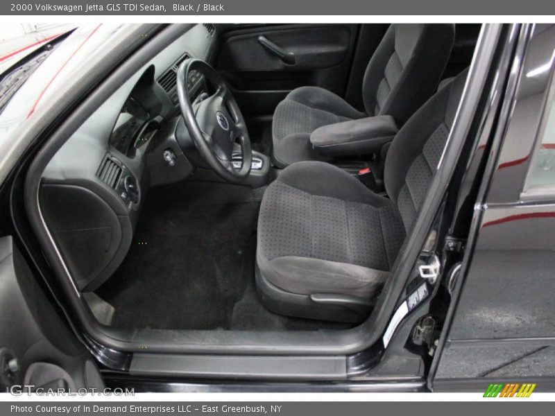 Black / Black 2000 Volkswagen Jetta GLS TDI Sedan