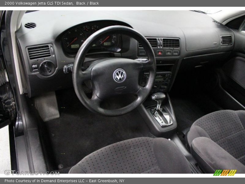 Black / Black 2000 Volkswagen Jetta GLS TDI Sedan