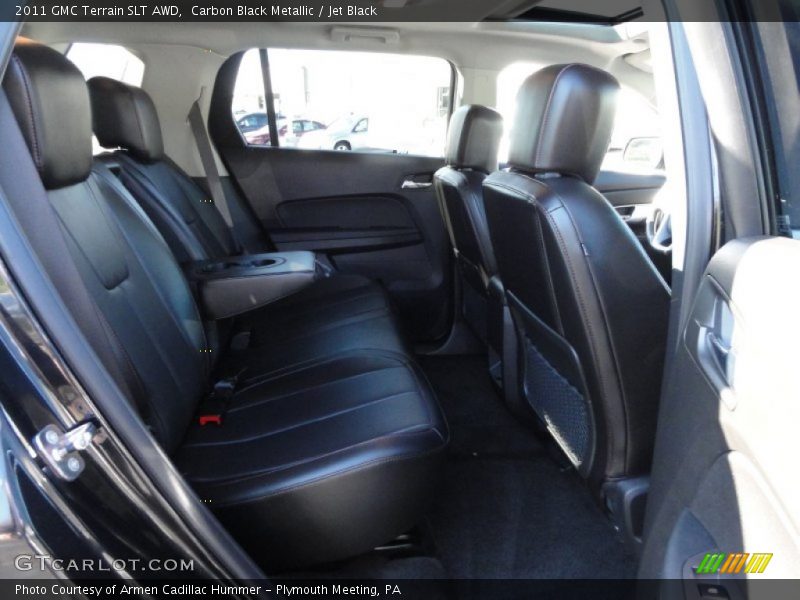 Carbon Black Metallic / Jet Black 2011 GMC Terrain SLT AWD