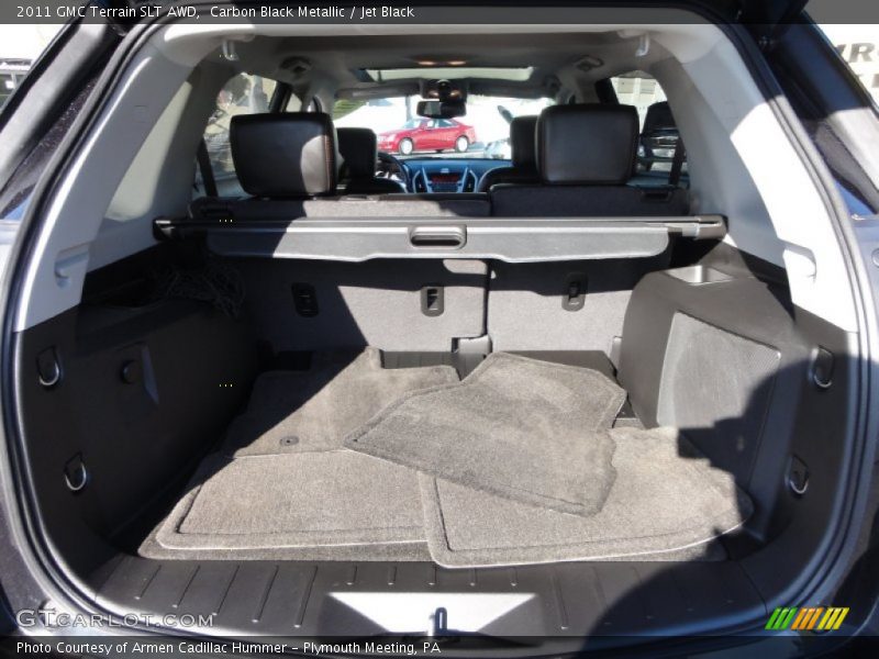 Carbon Black Metallic / Jet Black 2011 GMC Terrain SLT AWD