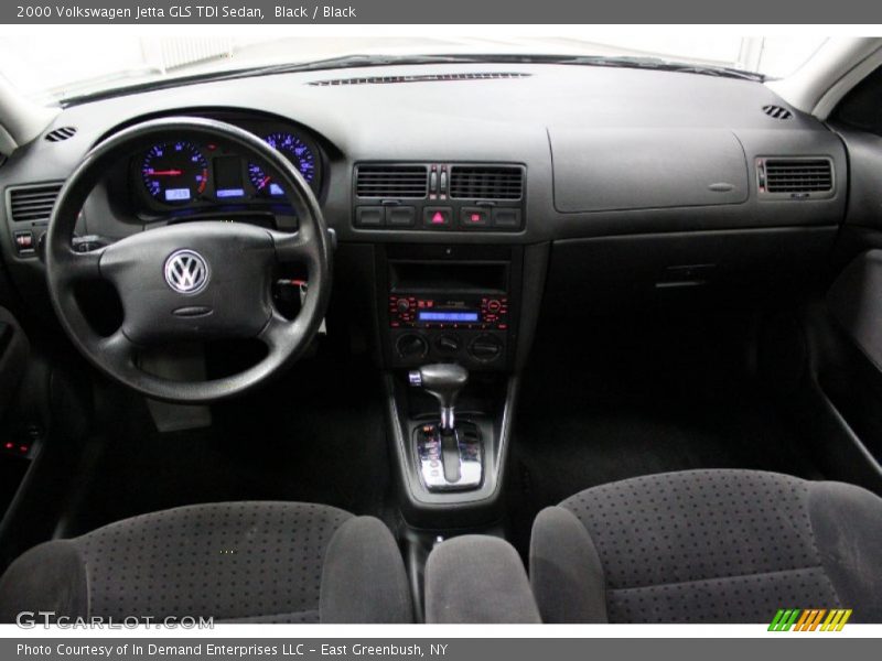 Black / Black 2000 Volkswagen Jetta GLS TDI Sedan