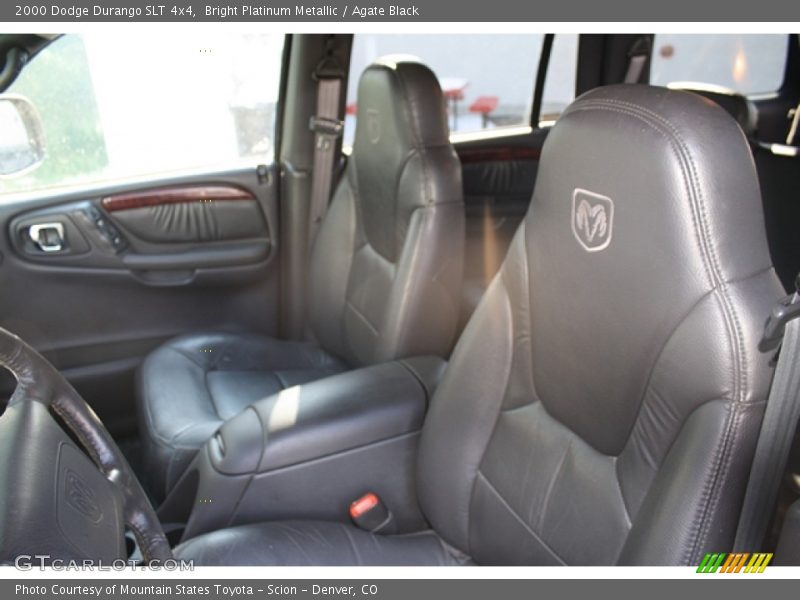 Bright Platinum Metallic / Agate Black 2000 Dodge Durango SLT 4x4