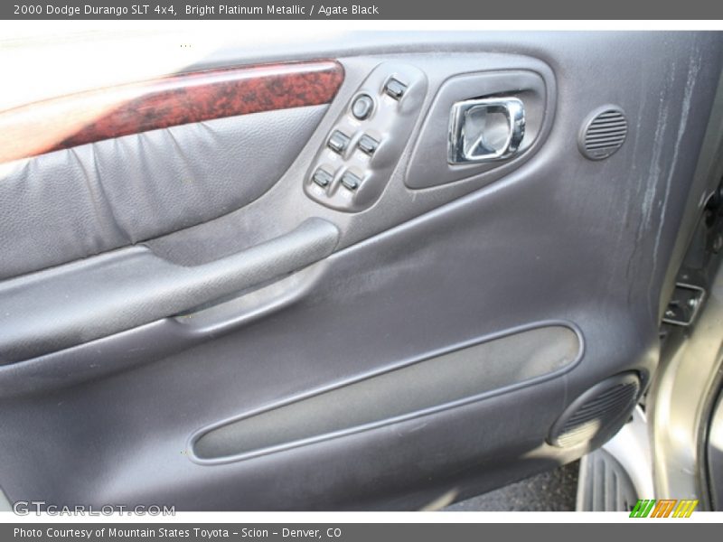Bright Platinum Metallic / Agate Black 2000 Dodge Durango SLT 4x4