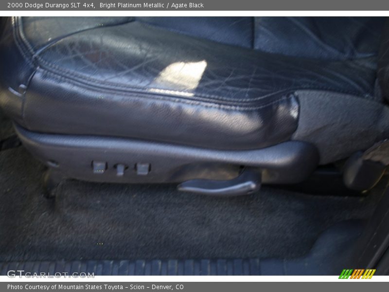 Bright Platinum Metallic / Agate Black 2000 Dodge Durango SLT 4x4