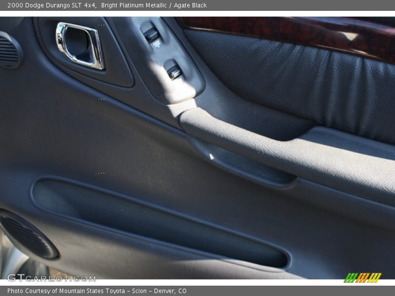 Bright Platinum Metallic / Agate Black 2000 Dodge Durango SLT 4x4