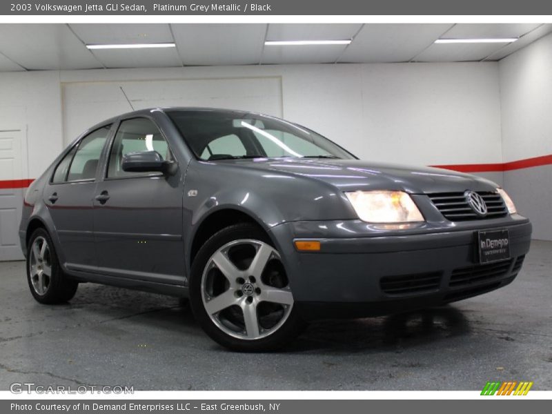 Platinum Grey Metallic / Black 2003 Volkswagen Jetta GLI Sedan