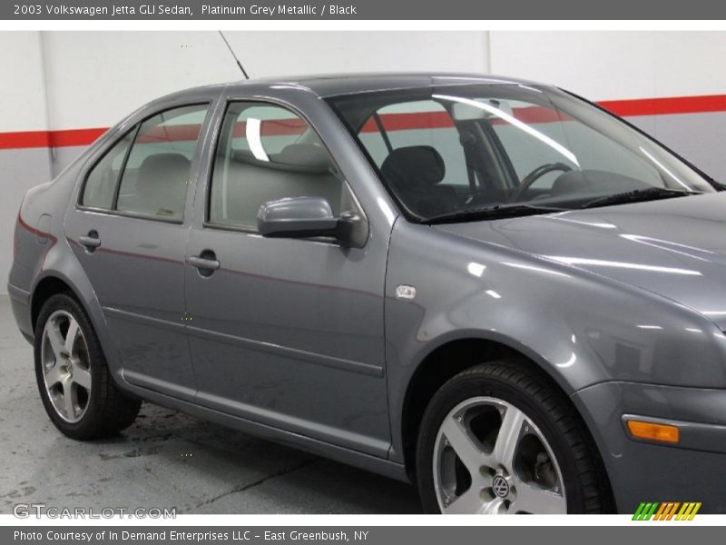Platinum Grey Metallic / Black 2003 Volkswagen Jetta GLI Sedan