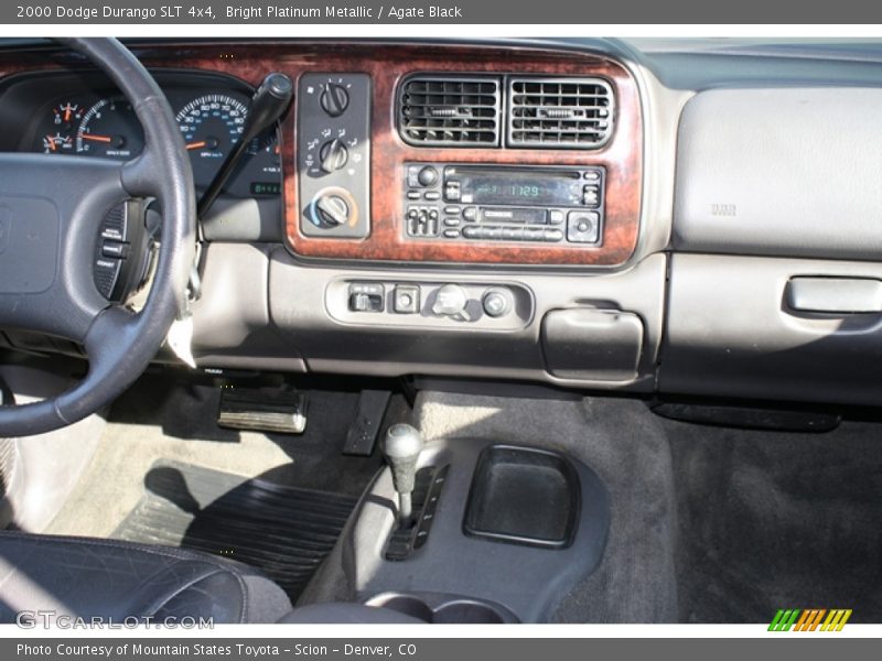 Bright Platinum Metallic / Agate Black 2000 Dodge Durango SLT 4x4