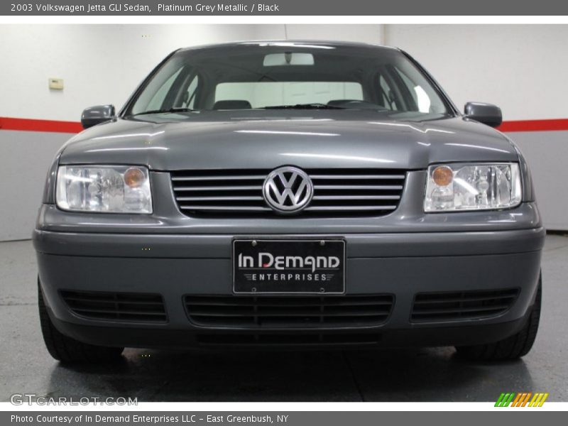 Platinum Grey Metallic / Black 2003 Volkswagen Jetta GLI Sedan