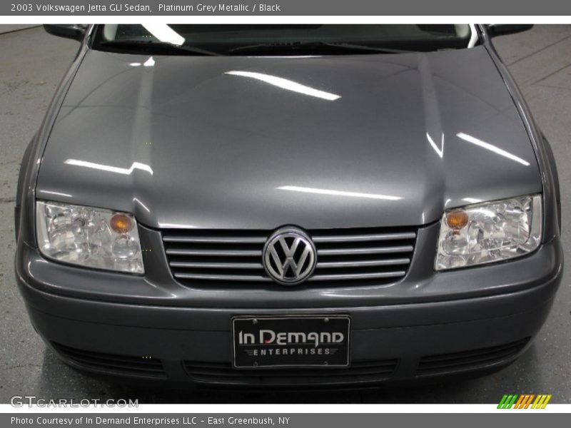 Platinum Grey Metallic / Black 2003 Volkswagen Jetta GLI Sedan