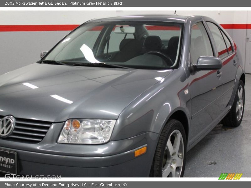 Platinum Grey Metallic / Black 2003 Volkswagen Jetta GLI Sedan