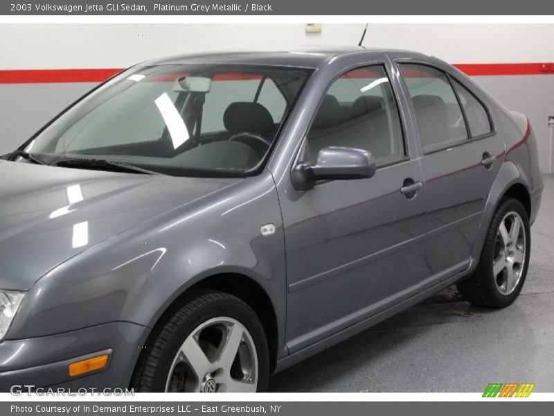 Platinum Grey Metallic / Black 2003 Volkswagen Jetta GLI Sedan