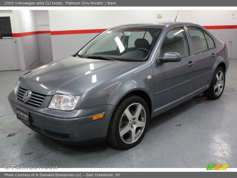 Platinum Grey Metallic / Black 2003 Volkswagen Jetta GLI Sedan