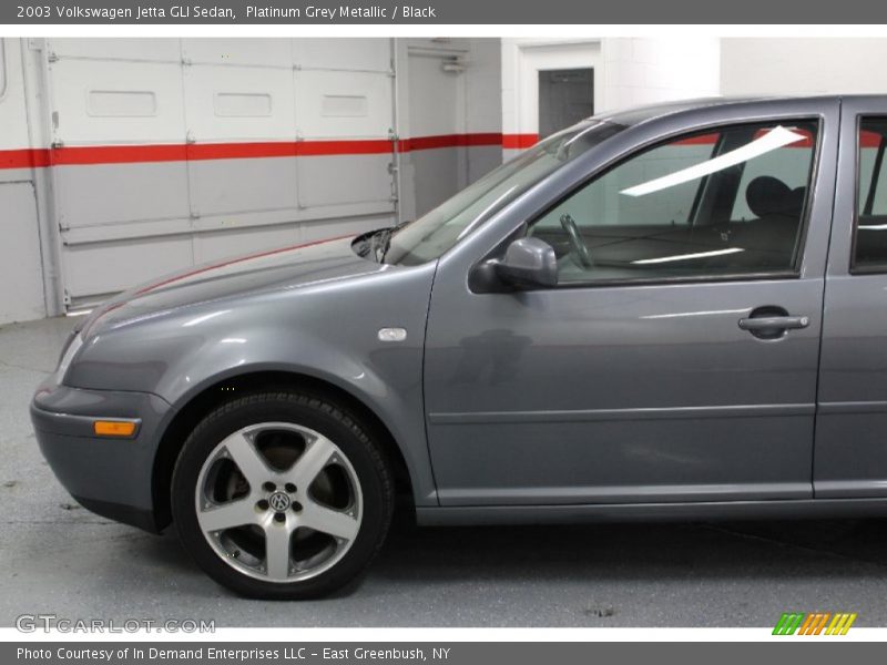 Platinum Grey Metallic / Black 2003 Volkswagen Jetta GLI Sedan