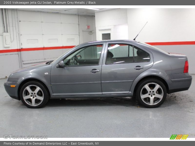 Platinum Grey Metallic / Black 2003 Volkswagen Jetta GLI Sedan