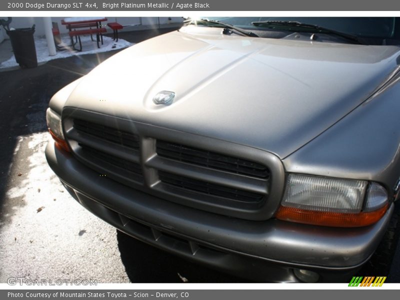 Bright Platinum Metallic / Agate Black 2000 Dodge Durango SLT 4x4