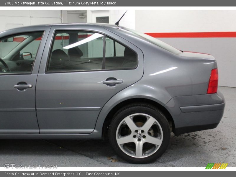 Platinum Grey Metallic / Black 2003 Volkswagen Jetta GLI Sedan