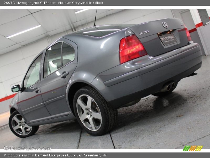 Platinum Grey Metallic / Black 2003 Volkswagen Jetta GLI Sedan