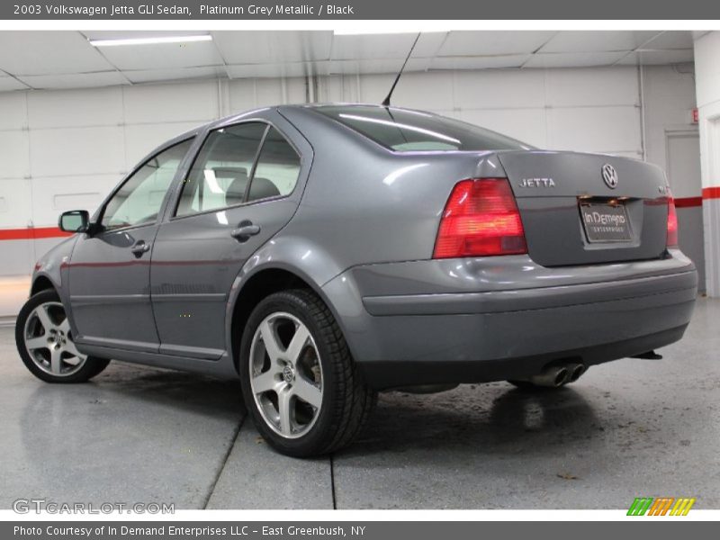 Platinum Grey Metallic / Black 2003 Volkswagen Jetta GLI Sedan