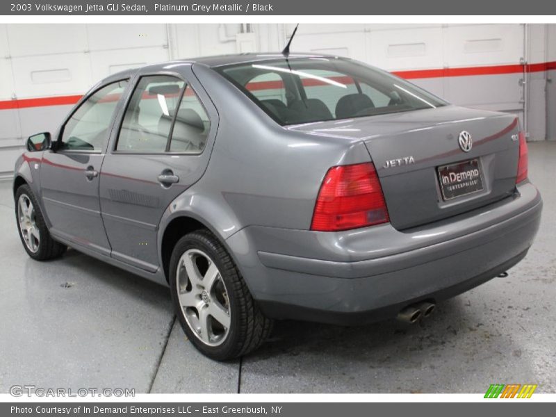 Platinum Grey Metallic / Black 2003 Volkswagen Jetta GLI Sedan