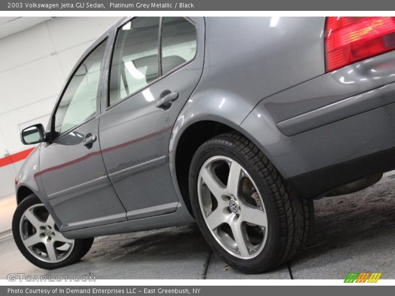 Platinum Grey Metallic / Black 2003 Volkswagen Jetta GLI Sedan
