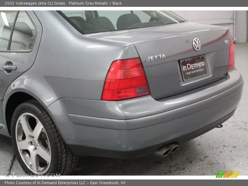 Platinum Grey Metallic / Black 2003 Volkswagen Jetta GLI Sedan